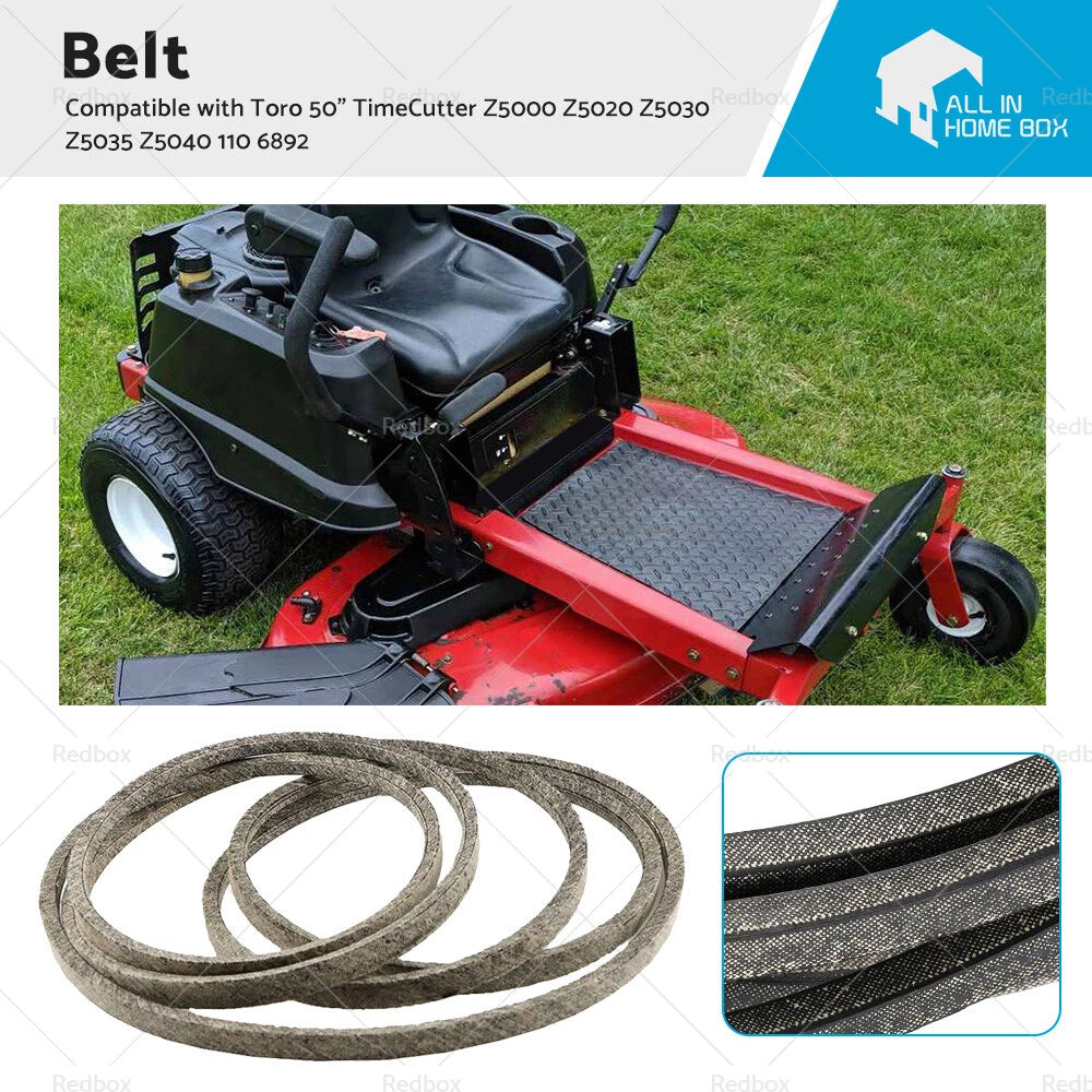 Belt for Toro TimeCutter Z5000 Z5020 Z5030 Z5035 Z5040 (50" 110-6892)