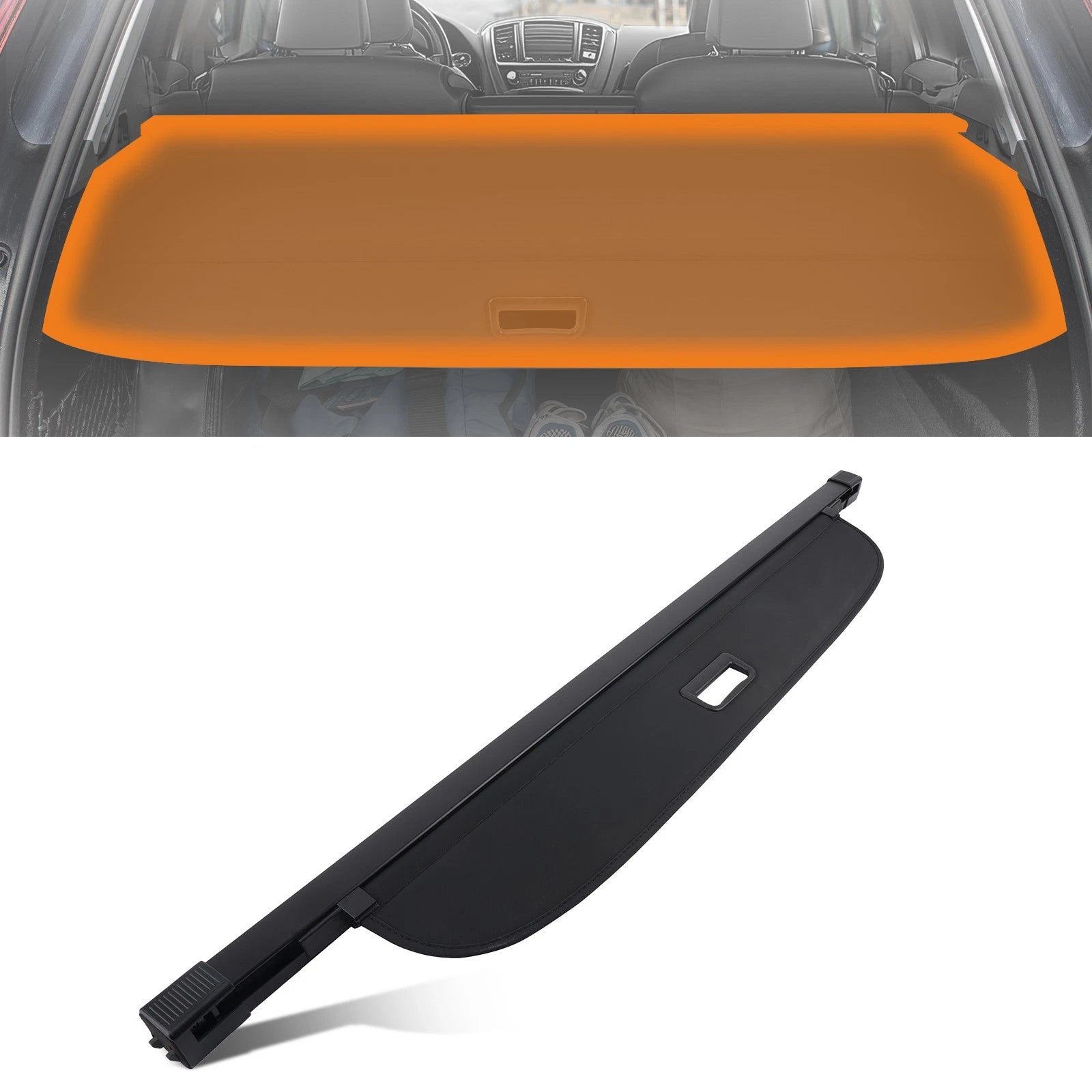 Cargo Cover Shield for Audi Q7 (2016-2024) Retractable Luggage Security