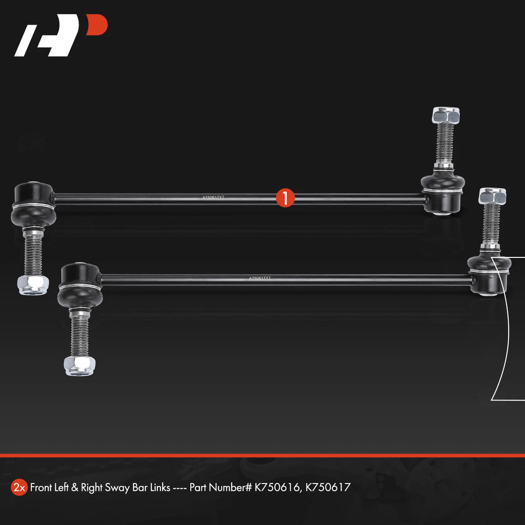 2X Front Side Stabilizer Bar Link for Ford Explorer (2011-2019)