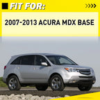Chrome Exterior Door Handle for Acura MDX (2007–2013) Rear Driver Side