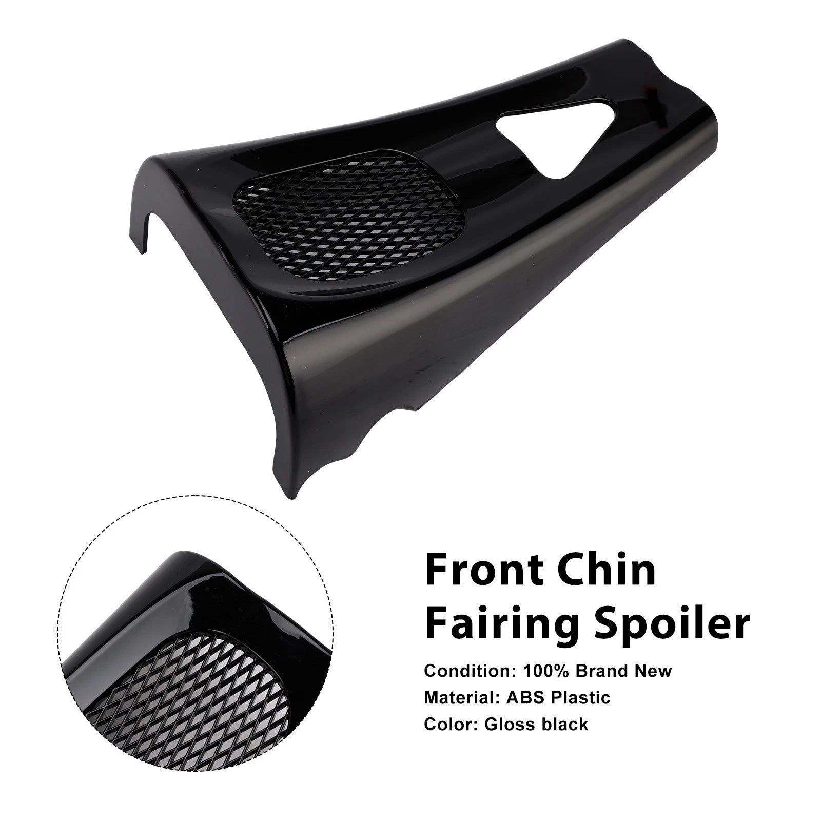 Front Chin Fairing Spoiler for Harley Touring Road Street Glide Electra Glide M8 (2017–2023)