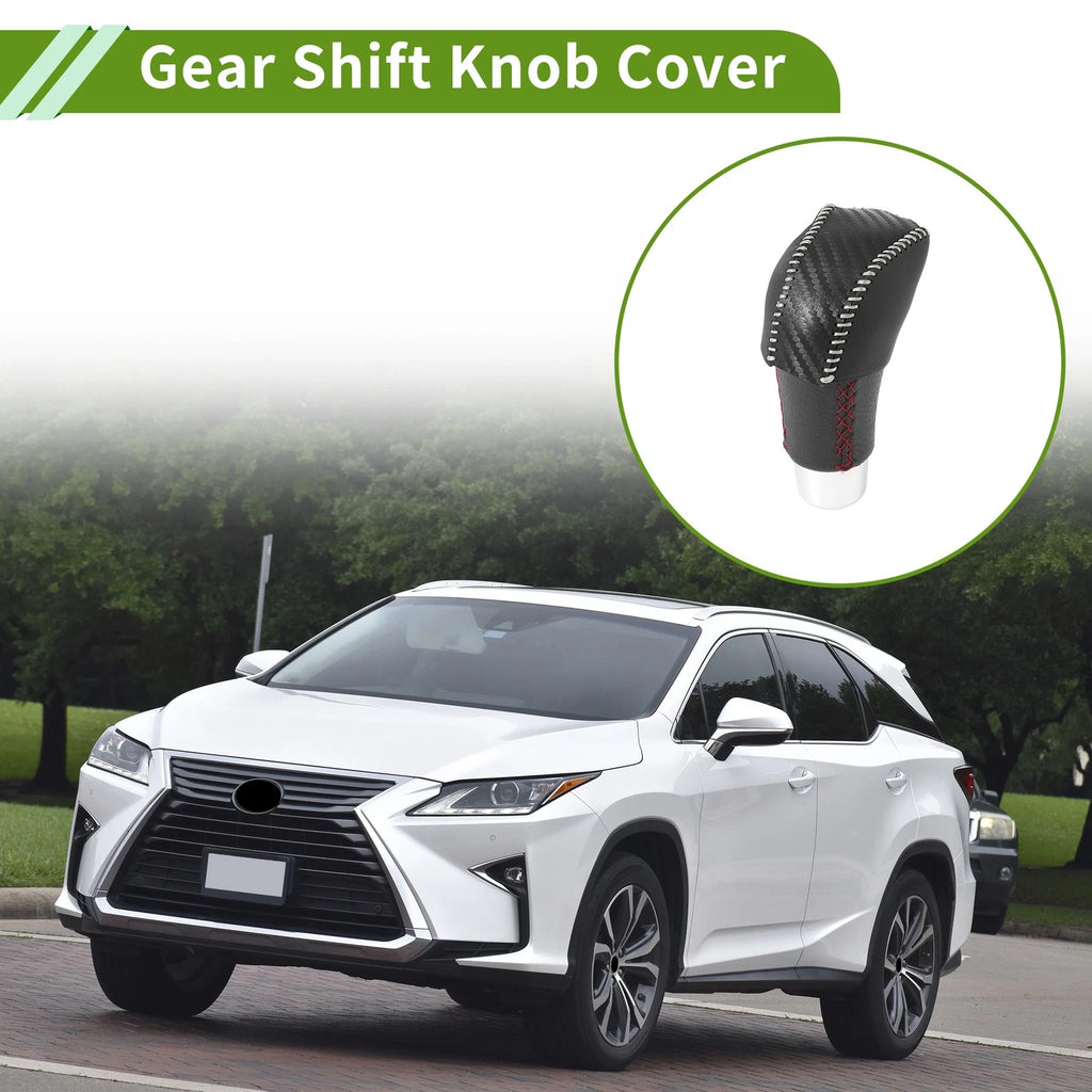 Gear Shift Knob Cover for Lexus RX350 (2023–2024) Black Beige