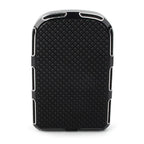 Black CNC Brake Pedal Pad Cover for Harley Touring Electra Street Tri Glide (2009-2023)