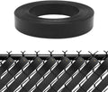 Black View Blocking Privacy Tape Weave for Chain Link Fence (75m/250 ft Roll)