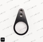 1.25" Black Brake Clutch Alloy Cable Clamp for Harley Davidson