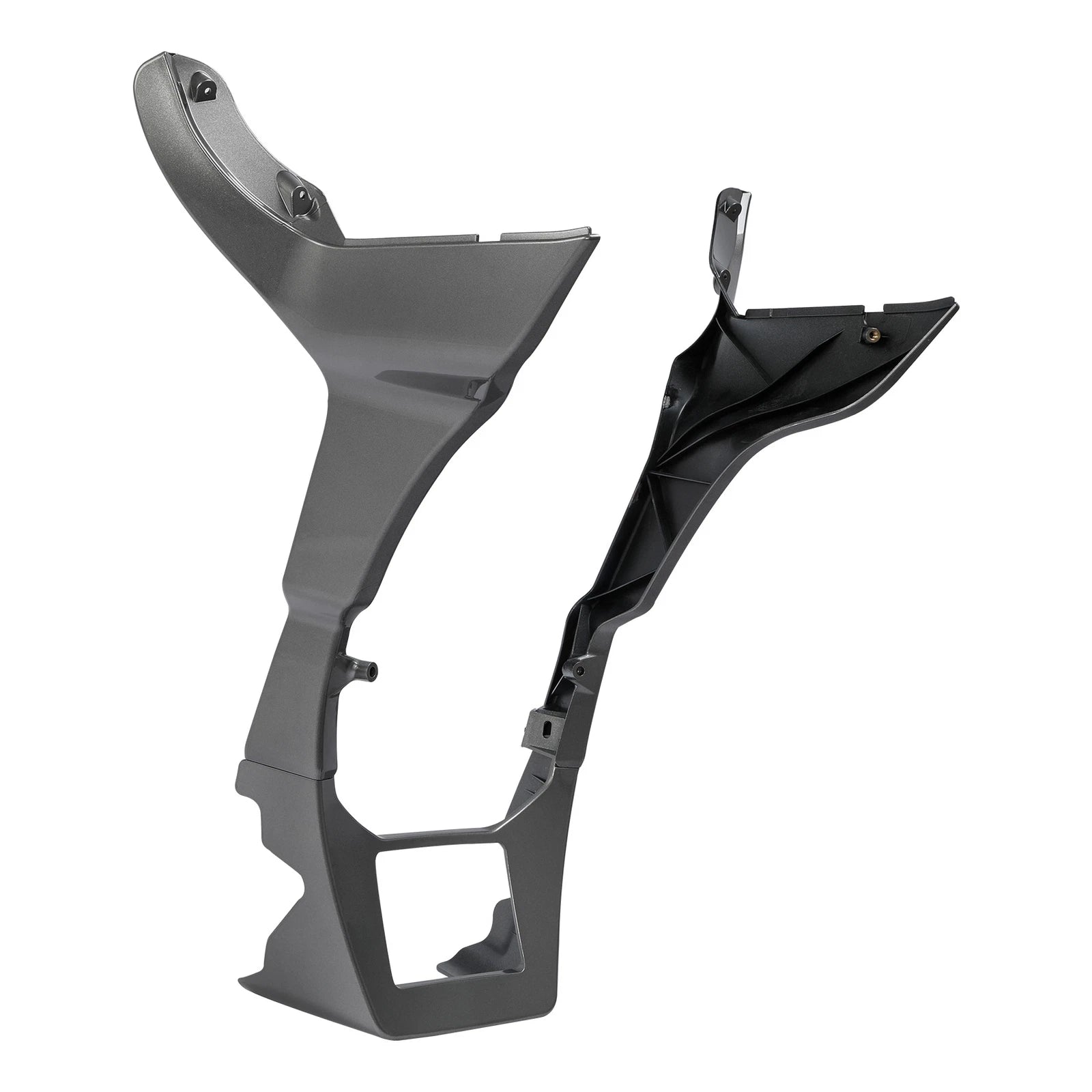 Fairing Spoilers Cover for Harley Touring Road Glide (2017–Present) Billet Silver