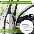 Set of 1 Interior Door Handle Bowl Cover Trim for Mazda CX-5 (2017–2023)