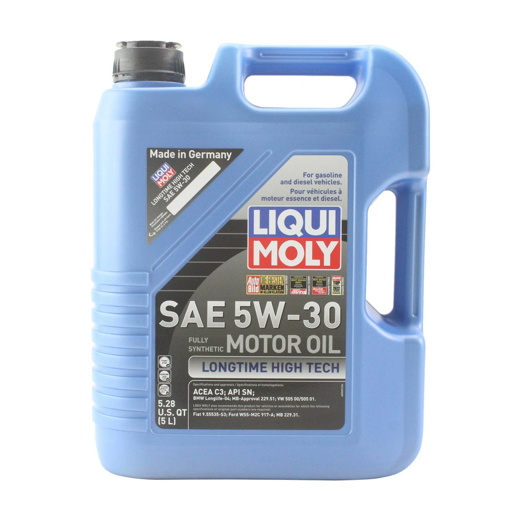 Set of 3 Liqui Moly Longtime High Tech 5W-30 Engine Motor Oil (15L)