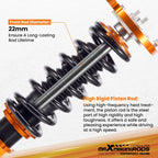 Coilovers Suspension Kit for Ford Mustang (2005-2014) Adjustable Height