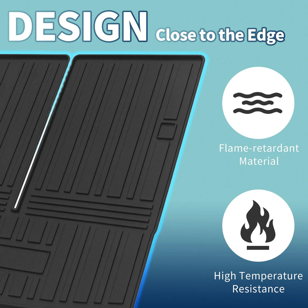 Cargo Liner Rear Trunk Mat for Volkswagen Tiguan (2018–2024) TPE 1 Pc