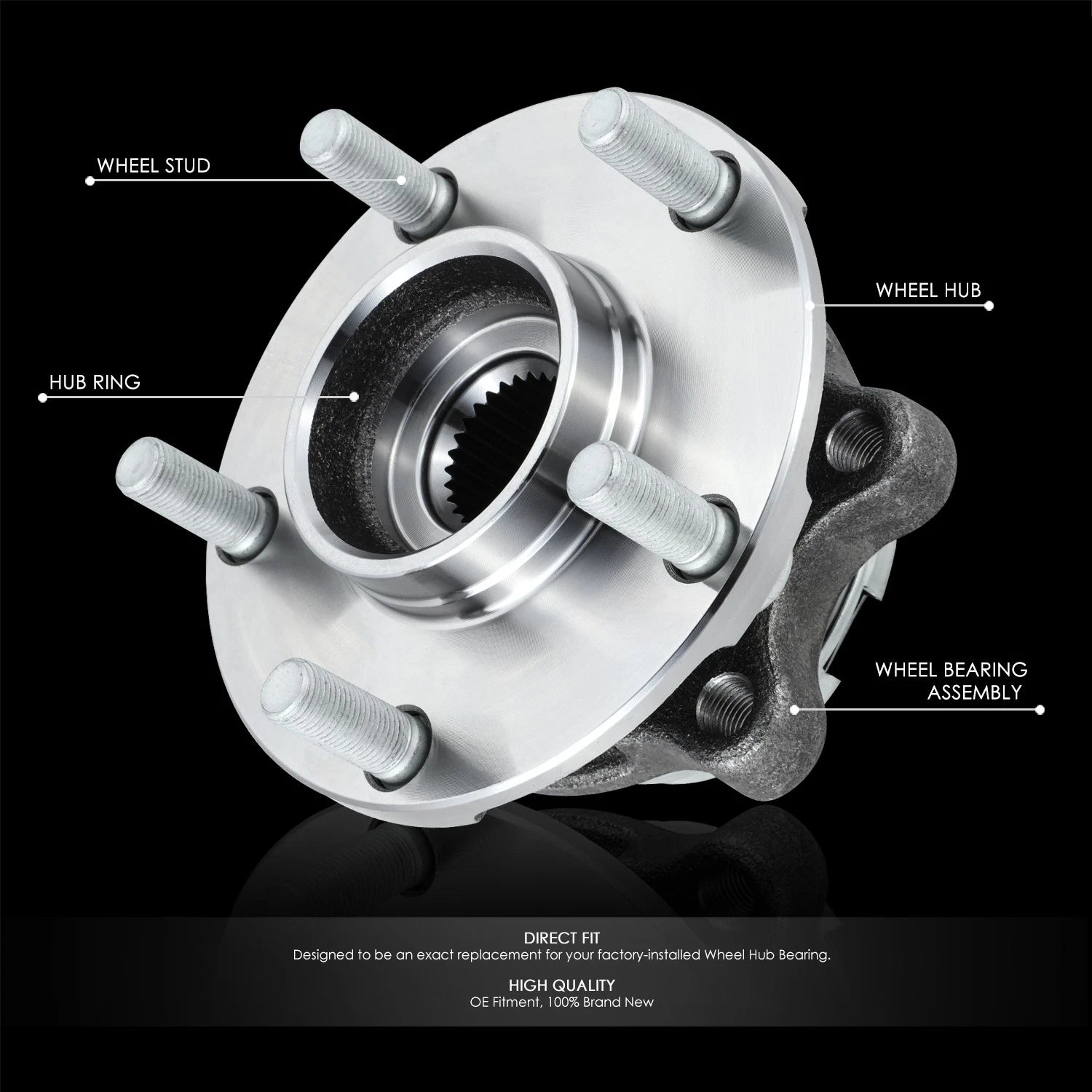 Wheel Bearing & Hub for Nissan Altima (2007–2012)
