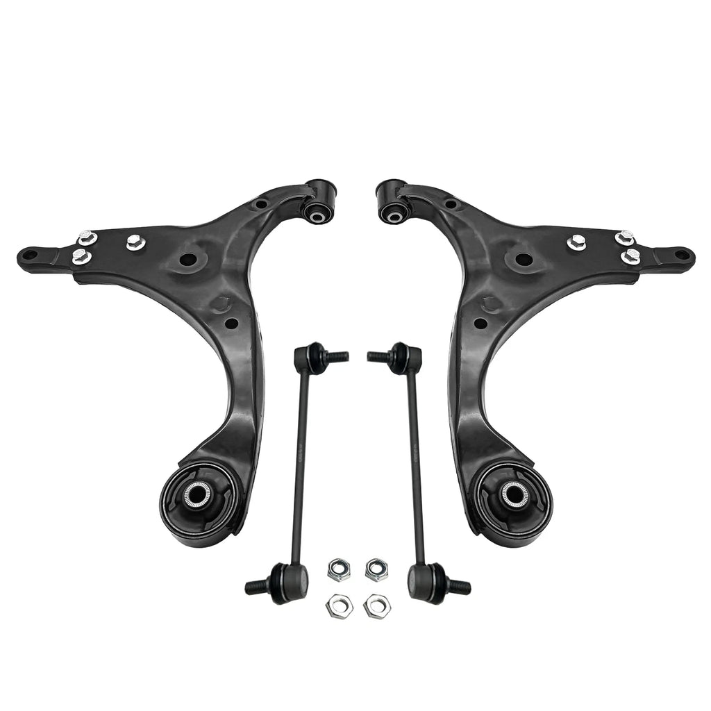 Set of 4 Control Arm Kit Sway Bar Links for Hyundai Elantra (2007–2012)