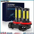 AUXITO LED Fog Light Bulb H8 H11 H16 for (6000K)