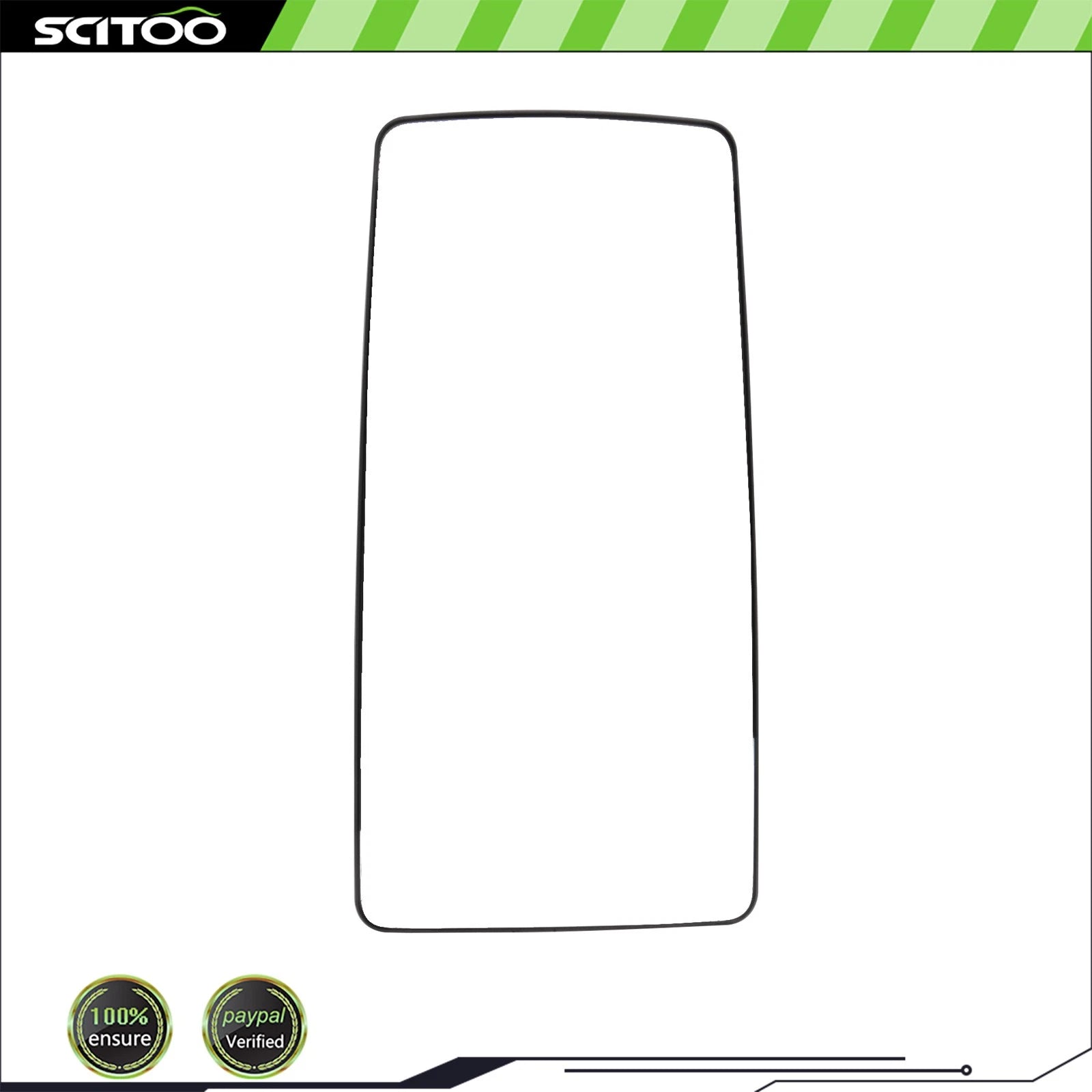 Heated LH Big Mirror Plate for International Prostar & Lonestar (2002–2018)