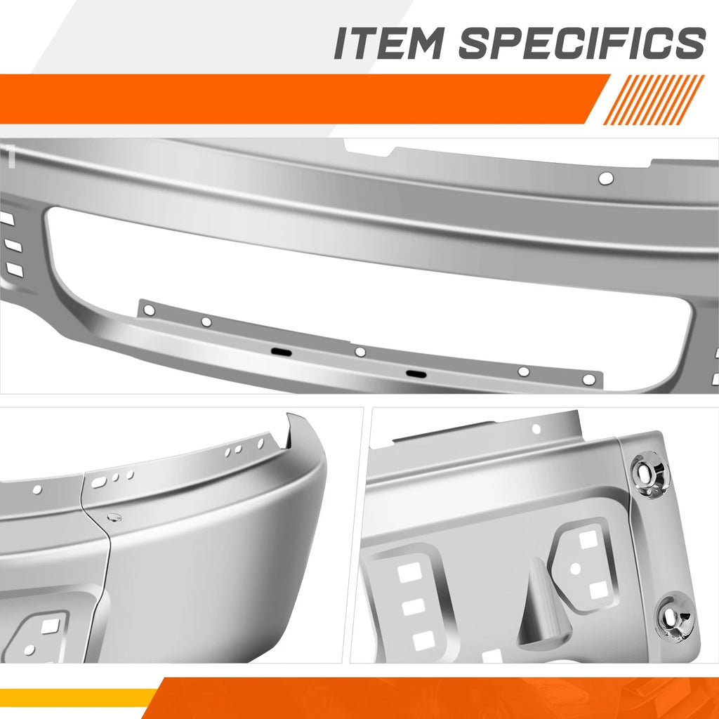 Steel Chrome Front Bumper Face Bar for Ford F-150 (2009–2014)