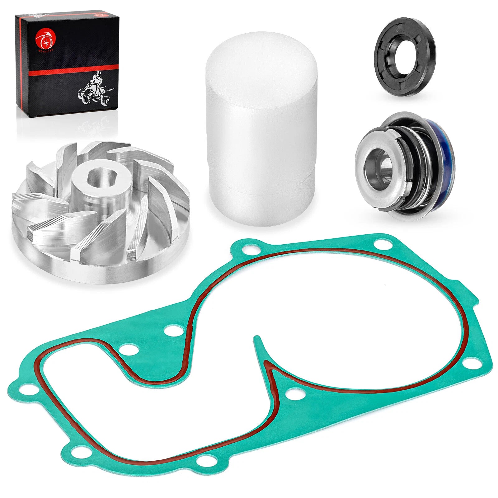 Water Pump Impeller & Gasket Seals for Polaris Pro RMK 600 800 (2000–2023)