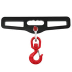 Double Fork Hook Attachment for Standard Forklift Forks (360° Rotating, 6600LBS)