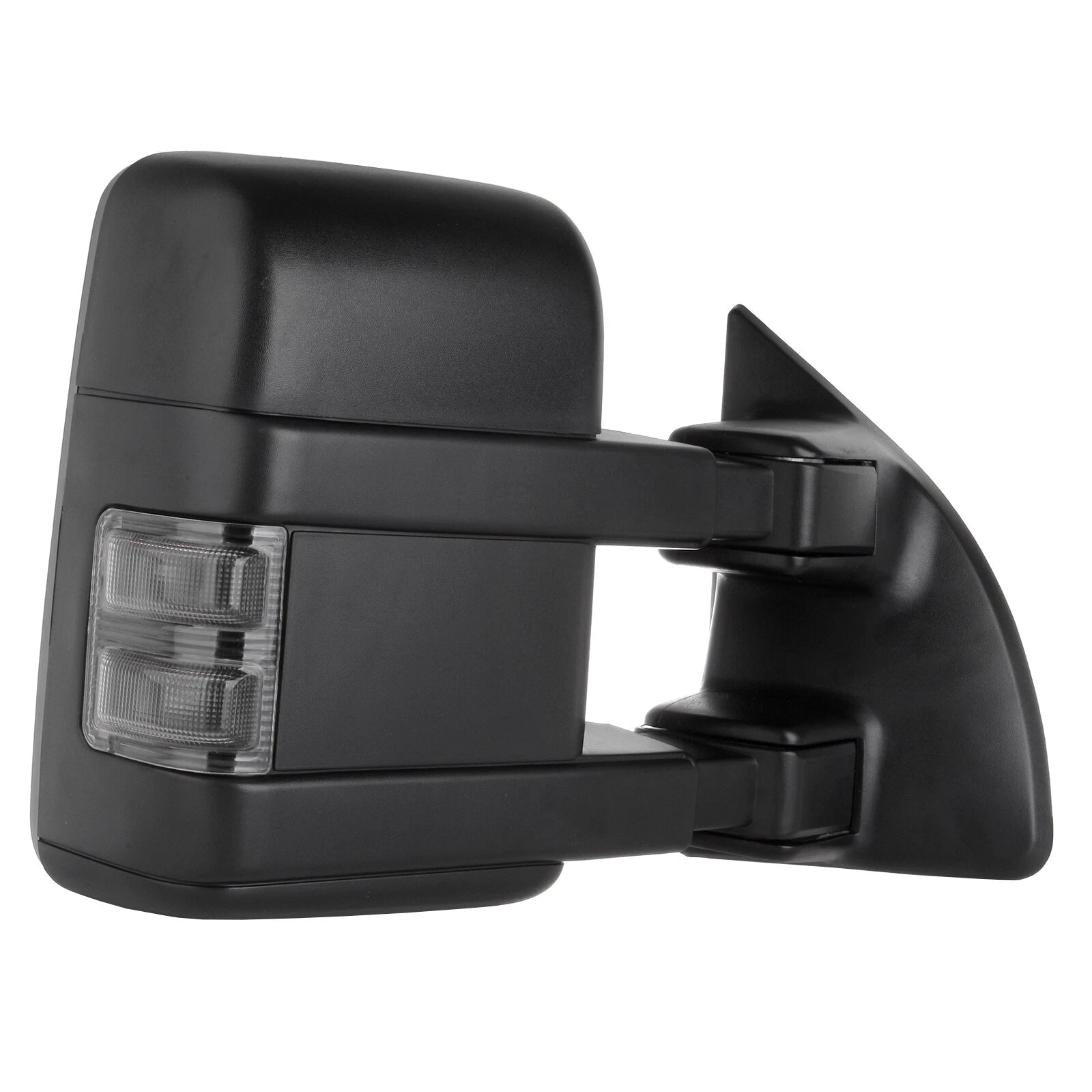 Left & Right Tow Mirrors for Ford F250/F350/F450 (1999–2007) Power Heated Smoke