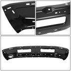 Black Steel Front Bumper Face Bar for Dodge Ram 1500 2500 3500 (1994–2002)