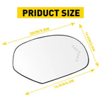 Heated Right Side Mirror Glass for Tahoe Silverado Yukon (2007–2013)
