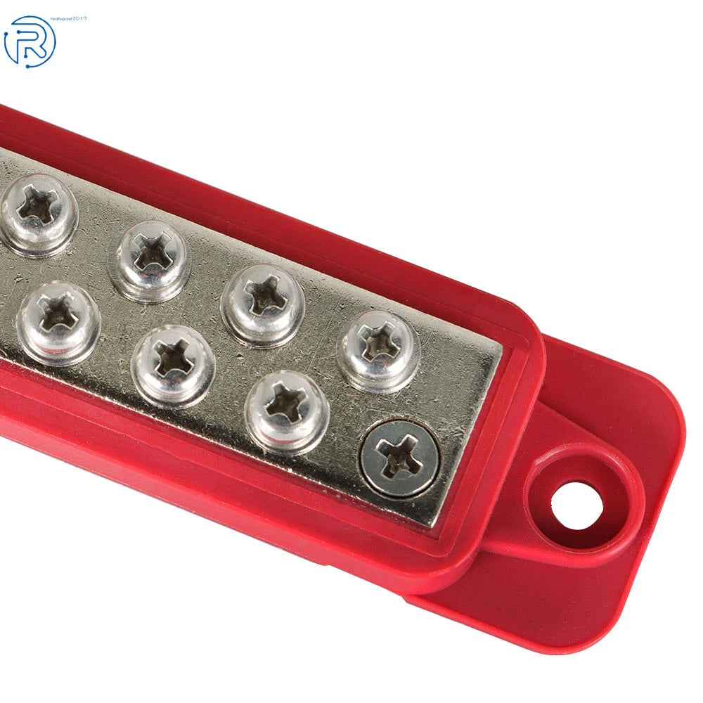 Set of 2 Power Distribution Blocks for Busbar (12V DC)
