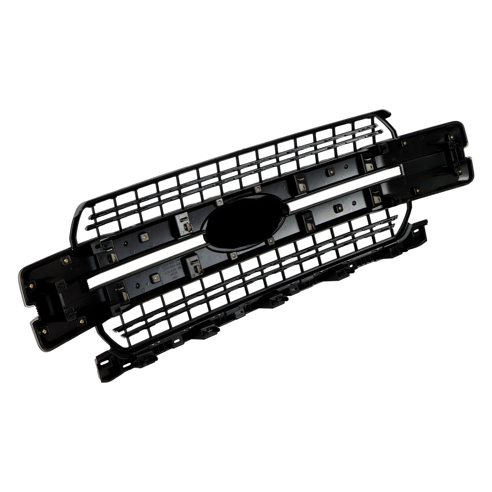 Gloss Black Front Bumper Grille for Ford F150 Lariat (2018-2020)