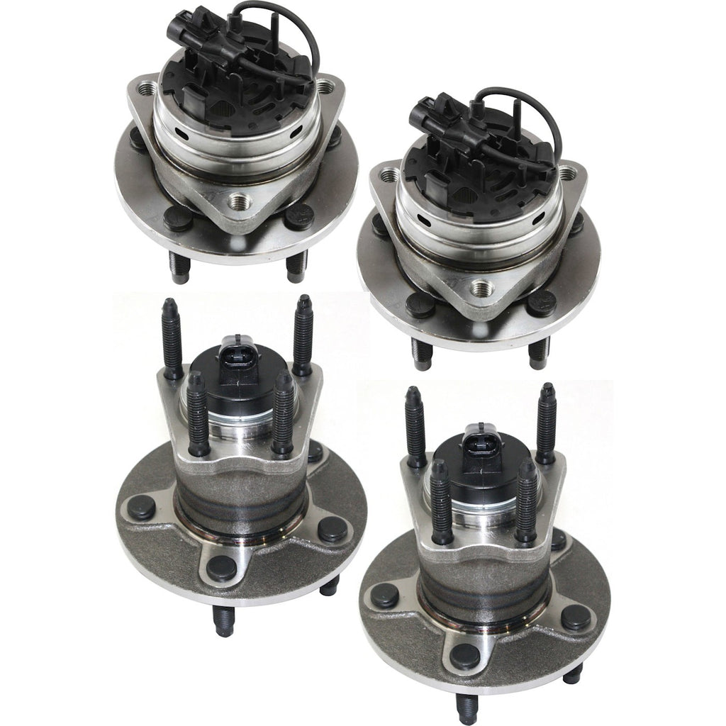 Wheel Hubs for Chevrolet Malibu (2004–2012) with 4-Wheel ABS