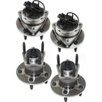 Wheel Hubs for Chevrolet Malibu (2004–2012) with 4-Wheel ABS
