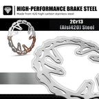 Front Brake Disc Rotor for Honda CR125R CR250R CRF250R CRF250X CRF450R CRF450X (2000–2023)