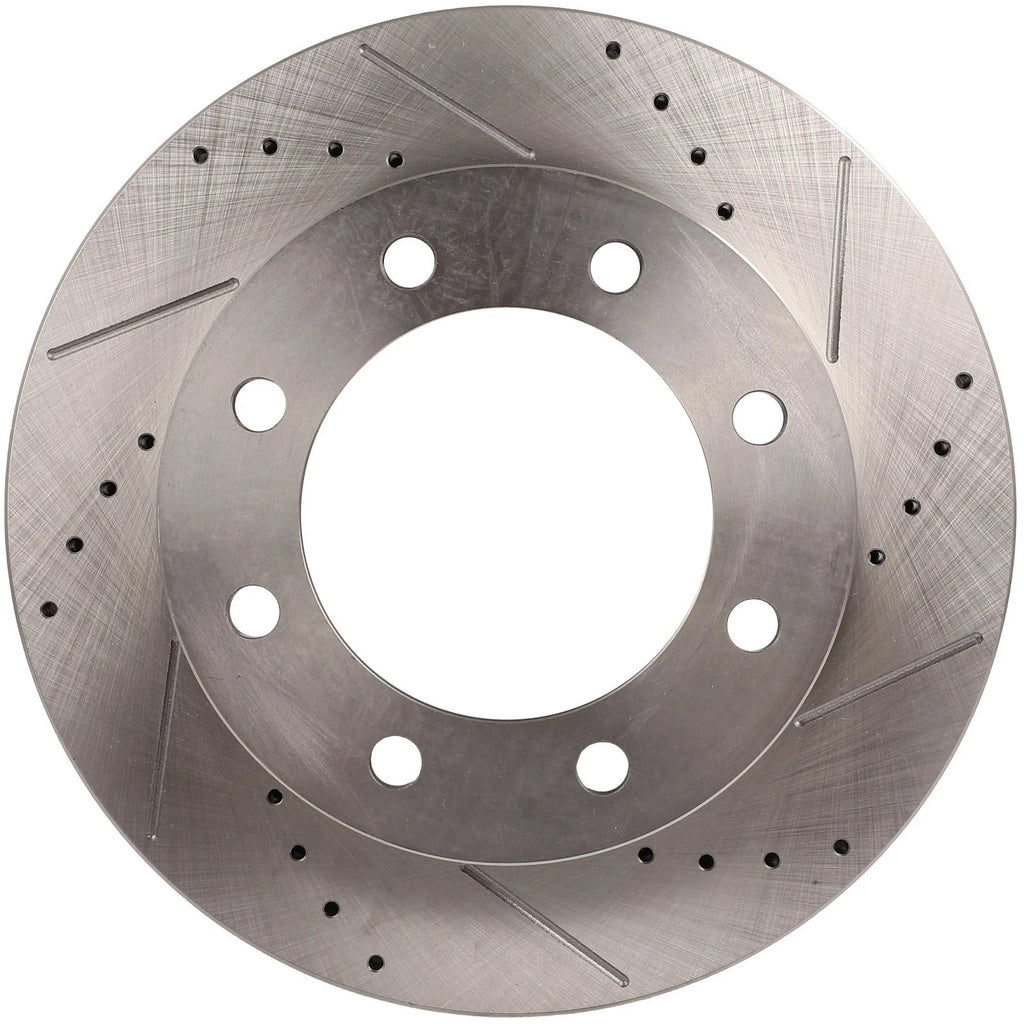 Front Drilled Slotted Brake Rotors for Ford F-450 Super Duty (2010–2012)