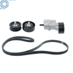 Engine Belt Tensioner & Idler Pulley Kit for Hyundai Kia 