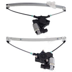 Set of 2 Window Regulators for Front & Rear Passenger Side