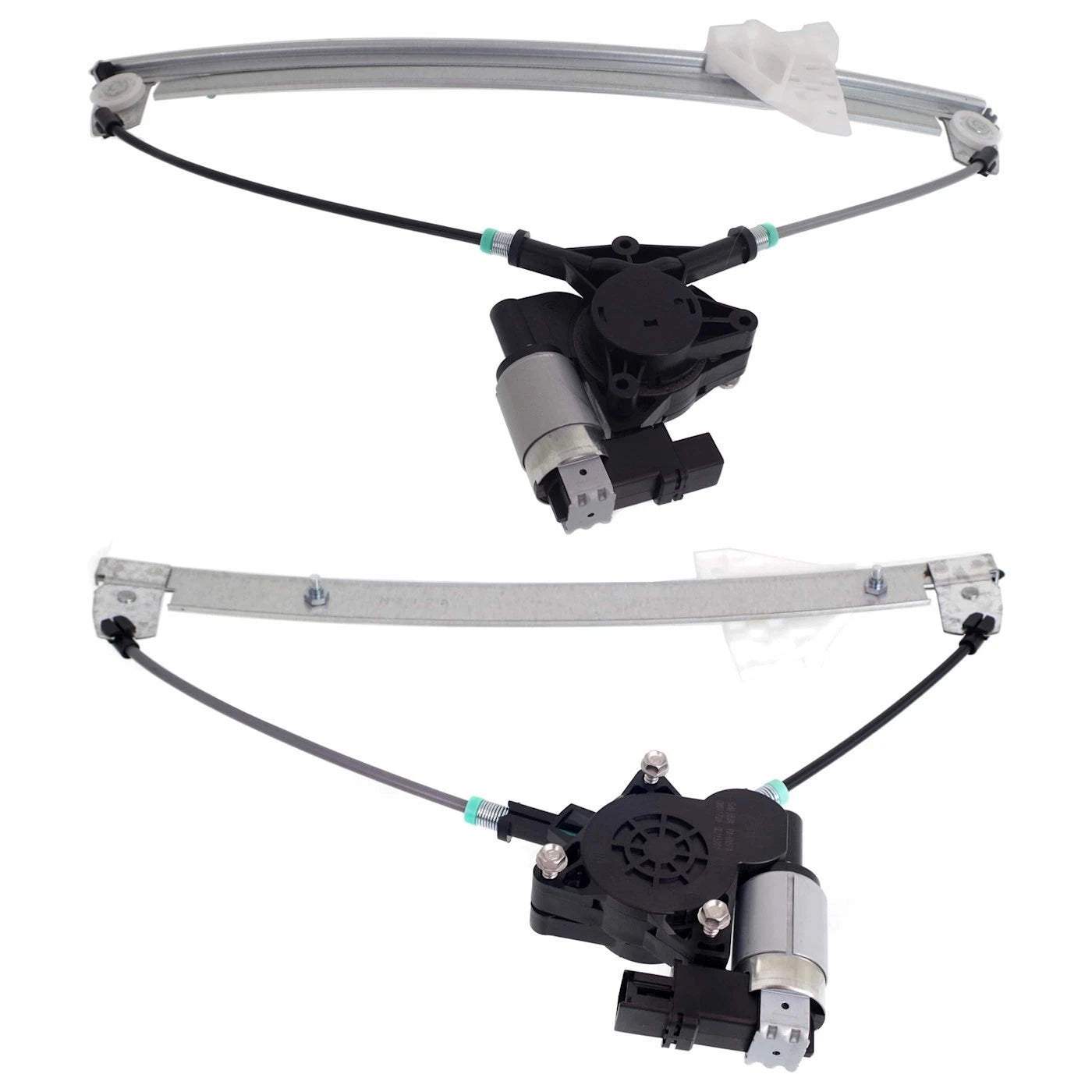 Set of 2 Window Regulators for Front & Rear Passenger Side