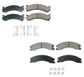 Akebono ProACT Brake Pad Kit for Express 3500, Savana 3500 (2003–2023)