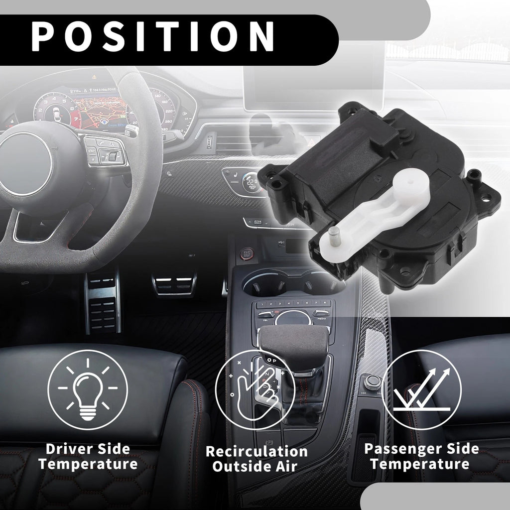 HVAC Heater Blend Door Actuator for Toyota Highlander (2003–2004) 8710648100