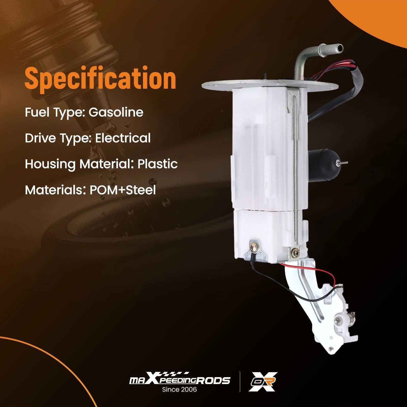 Fuel Pump Module Assembly for Suzuki GSX-R600 GSX-R750 (2008–2009) 15100-37H01