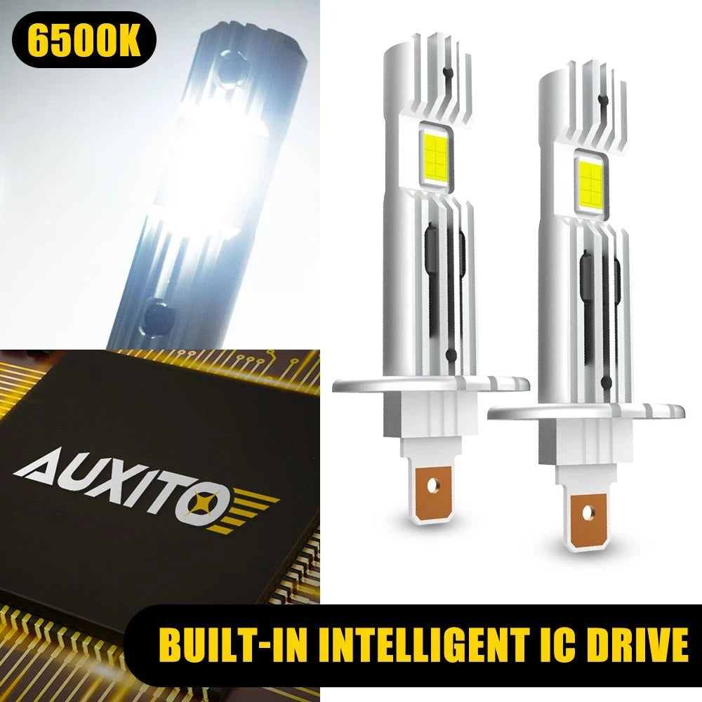 AUXITO H1 LED Headlight Bulb Conversion Kit 6500K for