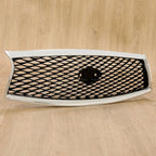 JDM Chrome Front Bumper Upper Grille for Infiniti Q50 (2014–2017)