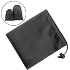 Shoe Bag for Home Outdoor Travel - Dustproof Drawstring Storage Pouch, Black
