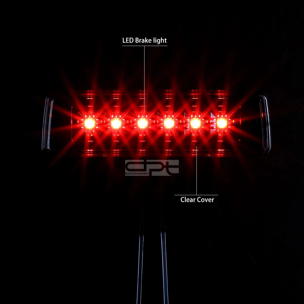 LED Rear Third Brake Light for Jeep Wrangler (2007–2017)