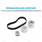 Gilmer & Belt Drive Pulley Kit for Ford Small Block 302 351C