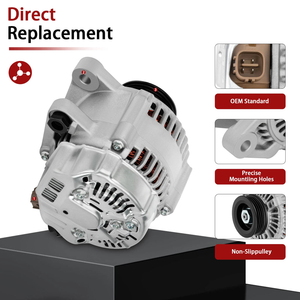 Alternator for Toyota Yaris 1.5L (2006–2014) 80Amp