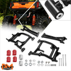Set of 4 Control A-Arms for Polaris RZR S 900 (2016–2020) Black