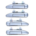 4pc Front/Rear Door Handle Chrome for Nissan Patrol (1997–2016)