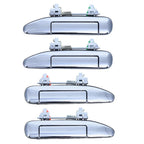 4pc Front/Rear Door Handle Chrome for Nissan Patrol (1997–2016)