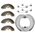 2X Front & Rear Brake Shoes for Honda TRX300 Fourtrax 300 (1988–2000)