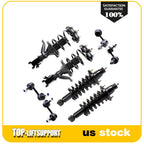 Front & Rear Struts for Honda Civic (2003–2005) with Springs Sway Bars