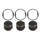 Inner Air Vent Outlet Frame Trim for Ford Mustang (2015–2019) Carbon Fiber