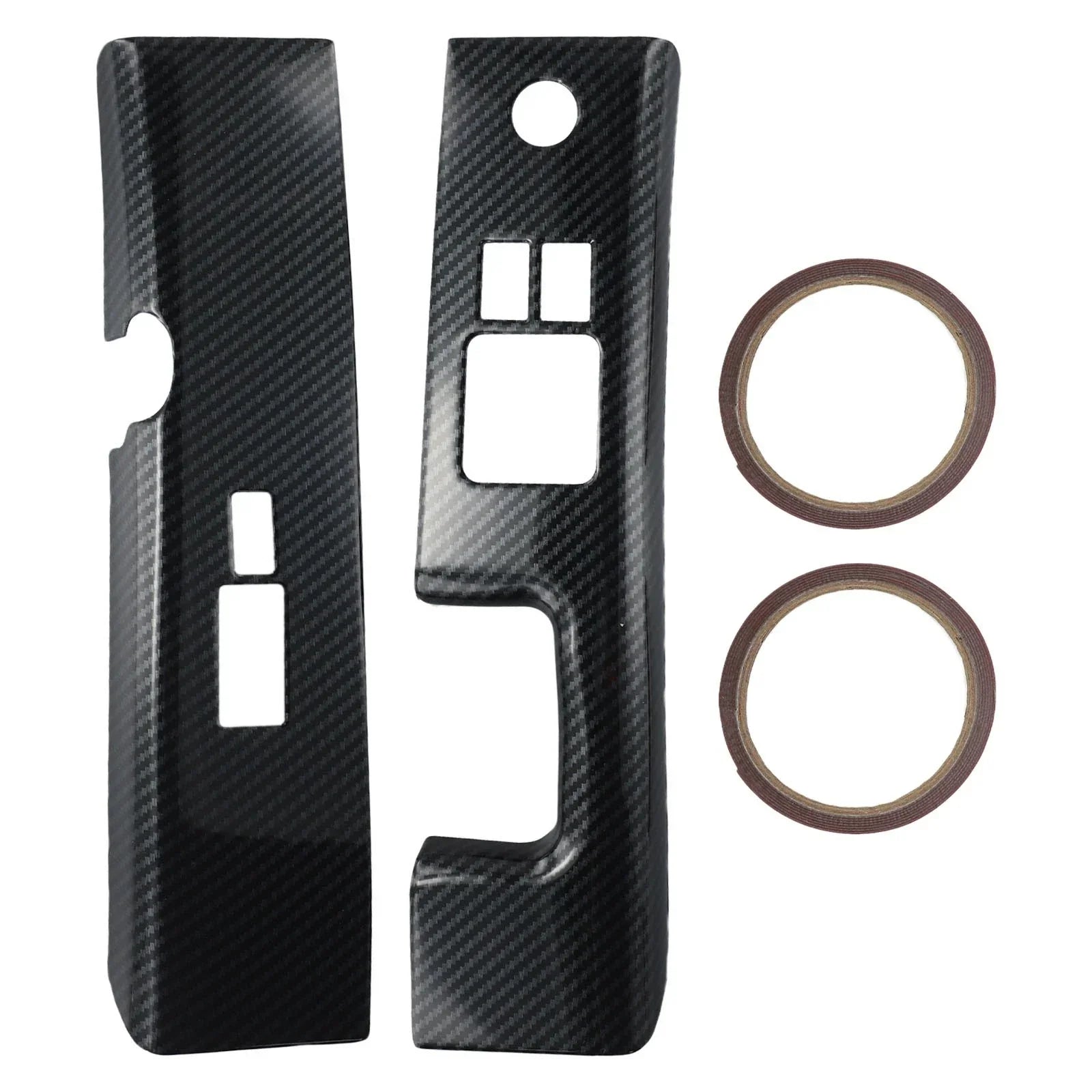 Carbon Fiber Car Interior Glass Switch Covers ABS for Nissan 350Z (2006–2008)