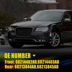 8X Dynamic RGB LED Side Marker Lights for Chrysler 300 300S 300C (2015–2023)